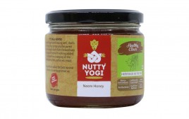 Nutty Yogi Neem Honey   Glass Jar  400 grams